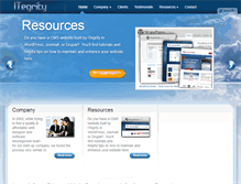 Tablet Screenshot of itegritygroup.com